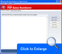 Video of PDF Bates Numberer software