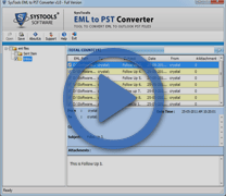 Watch how to Convert EML to PST